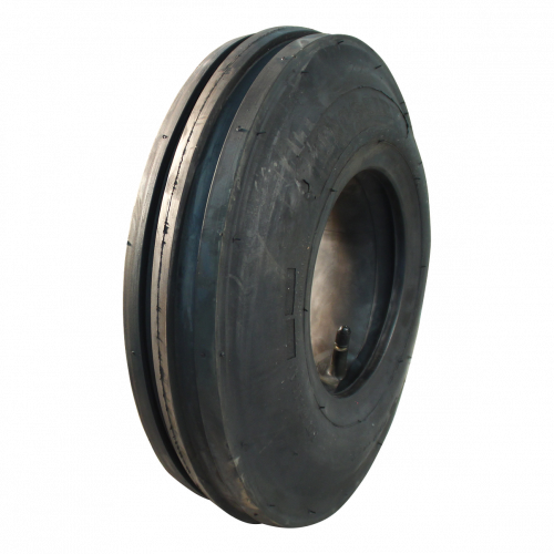 3 Rillen Reifen mit Felge Nabe 25 x 90 mm Heuwender Komplettrad 3.50-8 4PR 